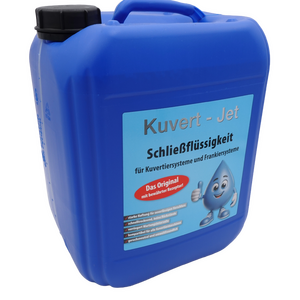 Schließflüssigkeit für Kuvertiermaschine
