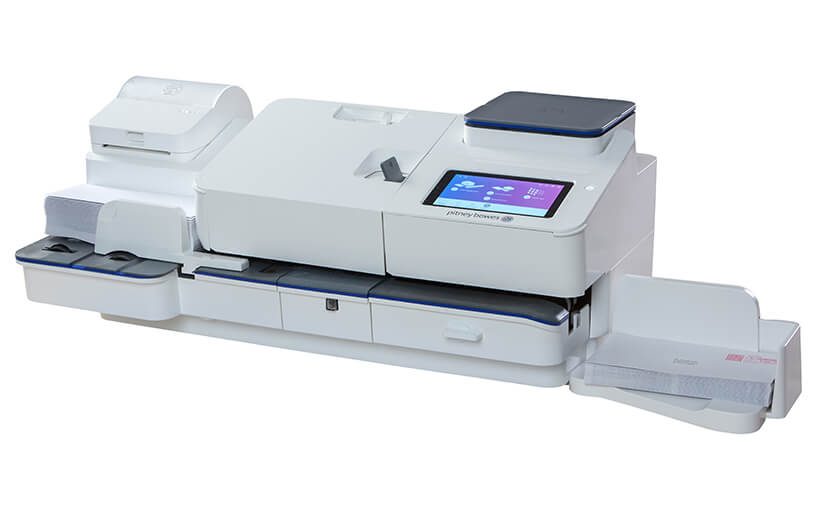 SendPro Auto Pitney Bowes Frankiermaschine Bremer Postbearbeitung