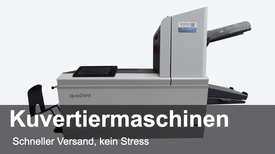 KuvertiemMaschinenQuadient Bremer-Ppostbearbeitung