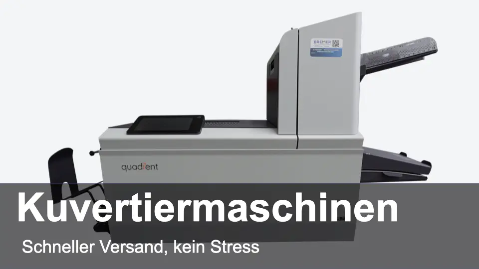 KuvertiemMaschinenQuadient Bremer-Ppostbearbeitung